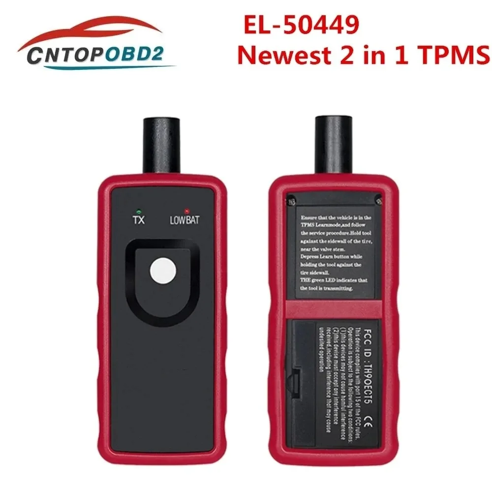 El50449 TPMS Tire Pressure Monitor Sensor EL-50448 Tpms Activation Tool 2IN1 For G0M/Ope EL 50449 TPMS Reset Tool For fod/Linc tire pressure monitor car diagnostic tool