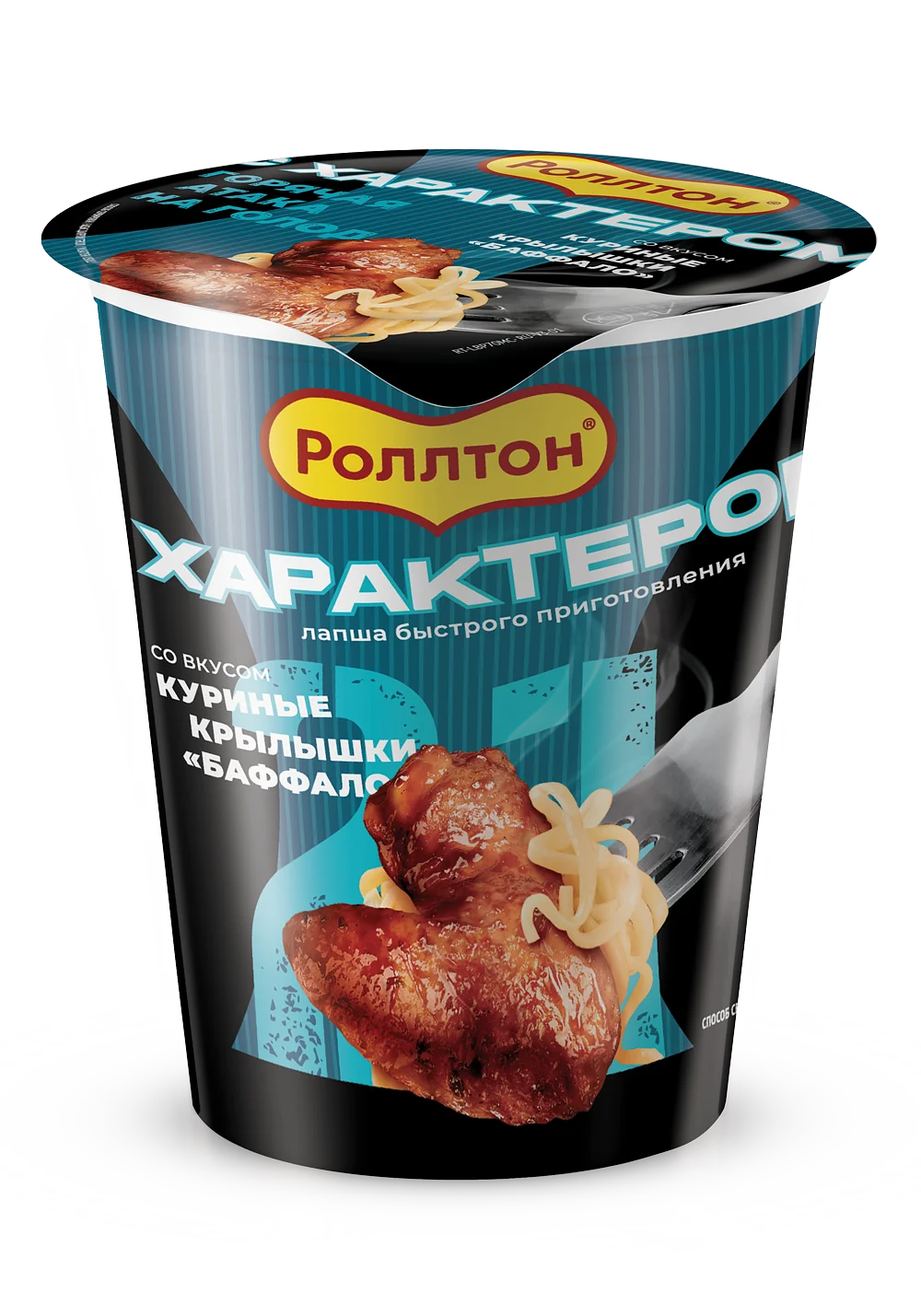 Упаковка 24 штуки Лапша Роллтон вкус