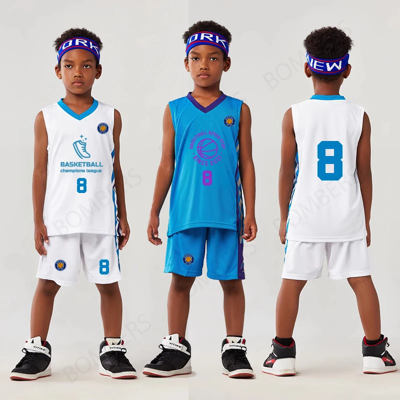 Wholesale Sports uniform manufacturers basketball jersey sky blue