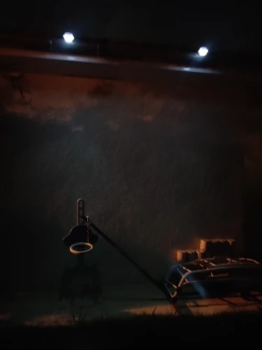 Spot solaire LED pour gouttière