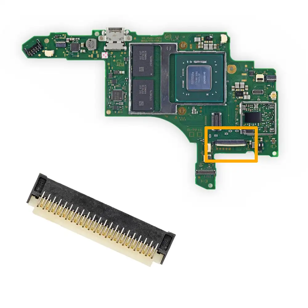 

for Nintendo Switch OLED Replacement 43 Pin LCD FPC Connector
