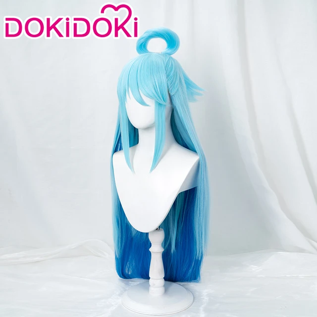 Aqua konosuba cosplay anime konosuba bênção de deus sobre este maravilhoso  mundo aqua cosplay trajes peruca sapatos vestido para mulher - AliExpress