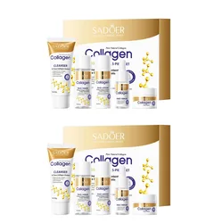 Powerful Collagen Skincare Kit: Firming & Moisturizing 5 - Piece Set (2set)