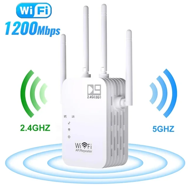 Répéteur Wi-Fi sans fil longue portée 802.11ac Amplificateur Wi-Fi