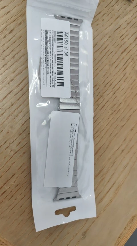 Pulseira de cor de titânio para apple watch ultra 2 49mm 10 46mm 9 8 7 5 4 se 6 loop para iwatch 45mm 41 42 44mm pulseira de aço inoxidável photo review