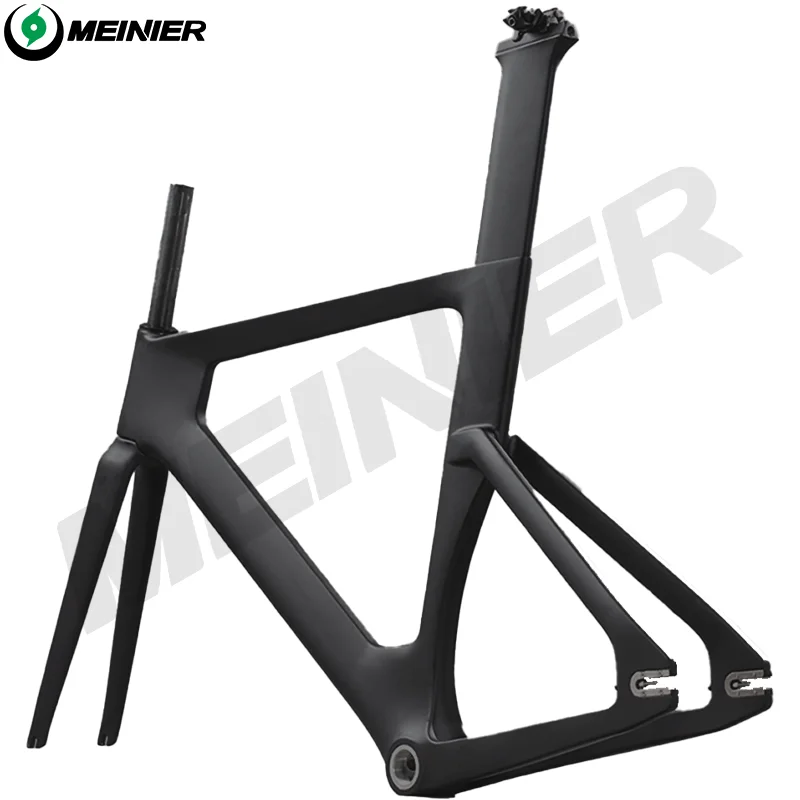 Full Carbon Track Frame BSA Single Speed Carbon Track Road Bike Frames 700c Rigid Fixed Gear Bicycle Frameset bicycle parts bicycle frame