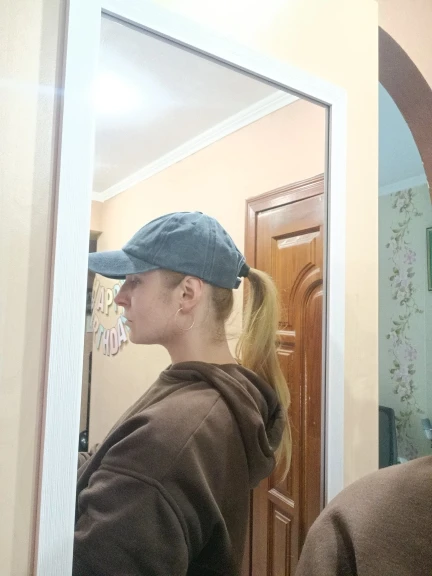 Vintage Ponytail/Bun Baseball Caps