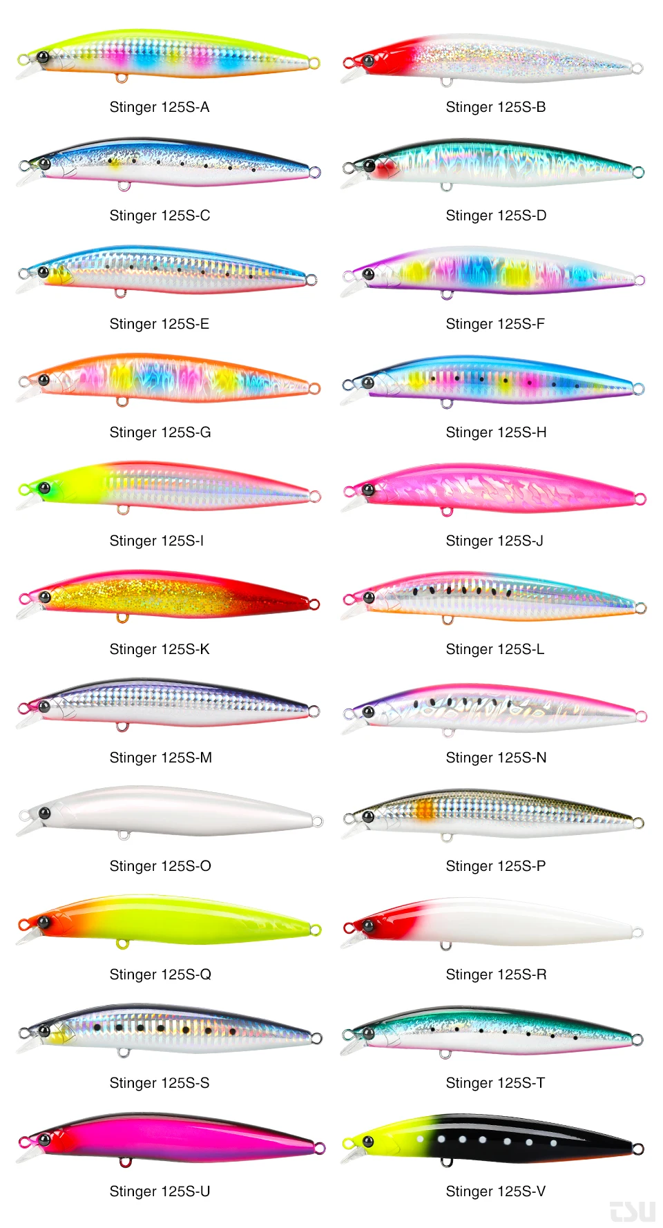 Tsurinoya stinger 125s power salzwasser fischen köder 125mm 28g sw spiel sinkende minnow bluefish see barsch flunder sw spiel köder – Detail 5
