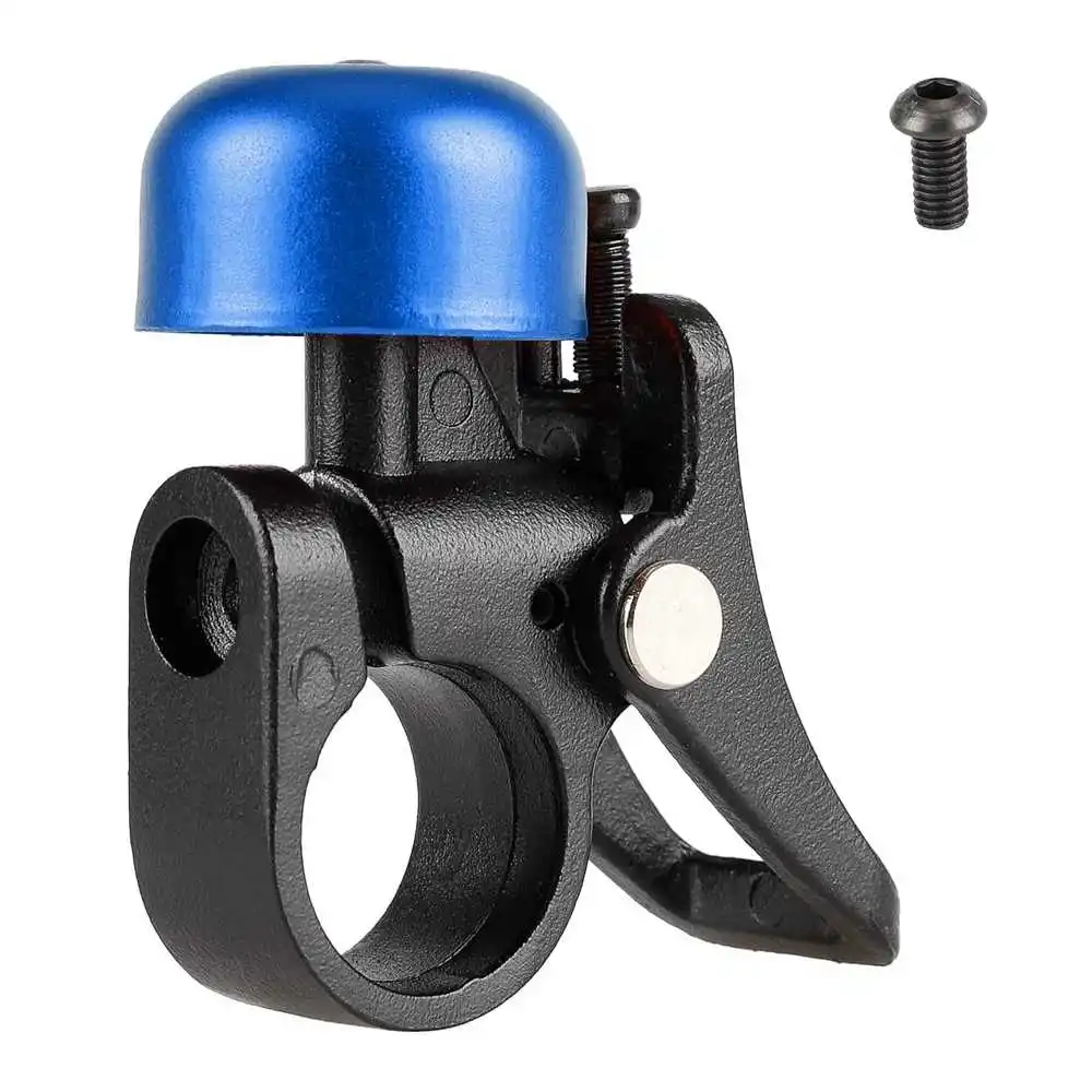 VOLOHAS Flycoo Campanello per Xiaomi M365 Monopattino elettrico Scooter Campanello In Lega di Alluminio Parte di Ricambio Supporto Manubrio (Argento