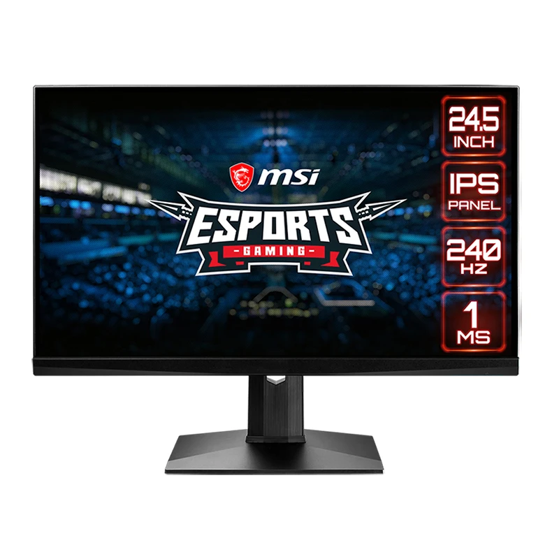 MSI Optix Ǯ HD 1920x1080 1ms 16:9 240Hz HDR IPS e ũ ÷ Ʈ, G-ȭ ȣȯ ̹ , MAG251RX