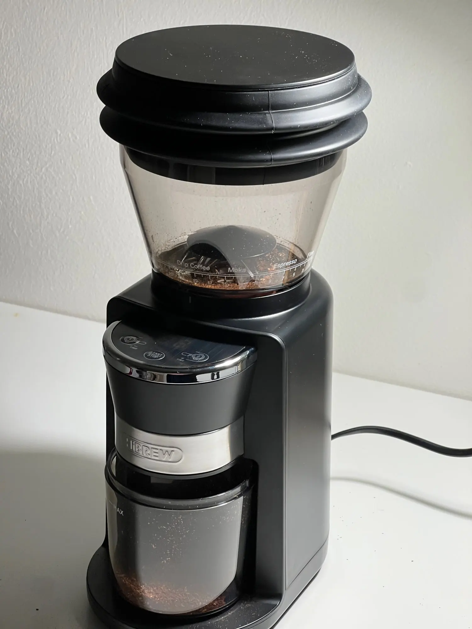 طاحونة القهوة الكهربائية مع 34 من التروس HiBREW