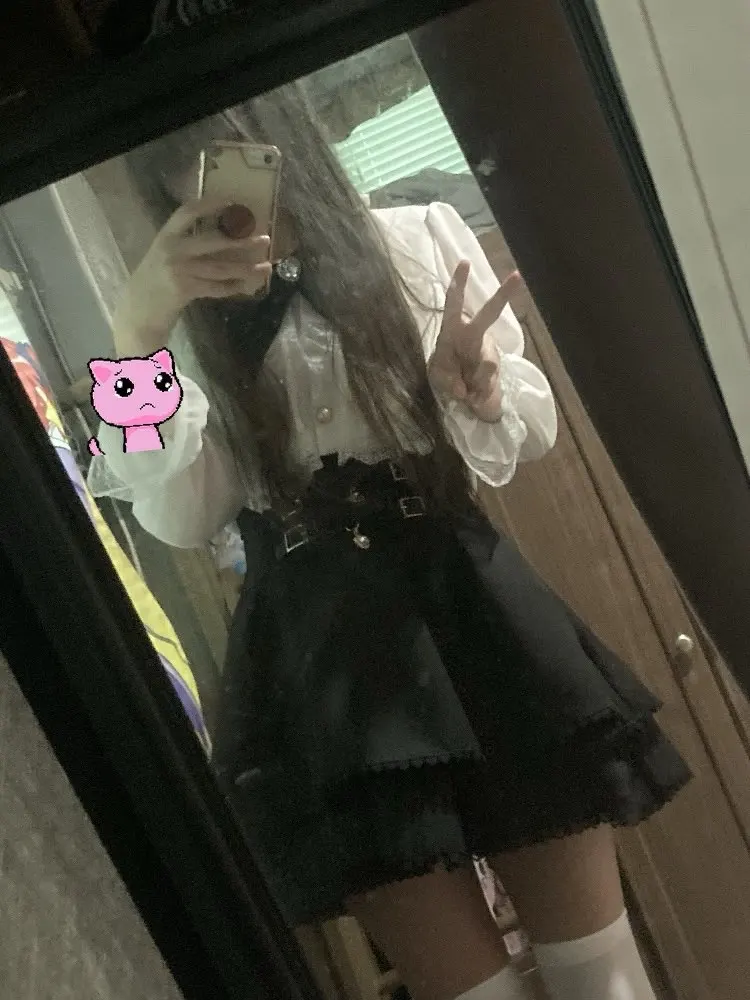 Jirai Kei Ruffled Skirt photo review