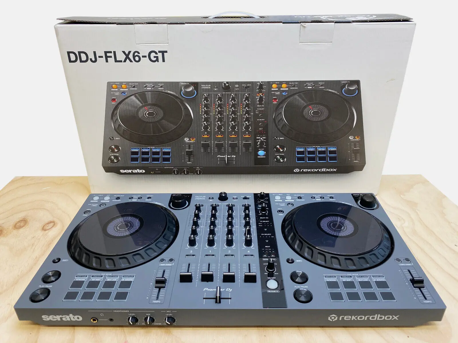 

HOT SALES Pioneer DJ DDJ-FLX6-GT 4-Channel DJ Controller - Rekordbox Serato