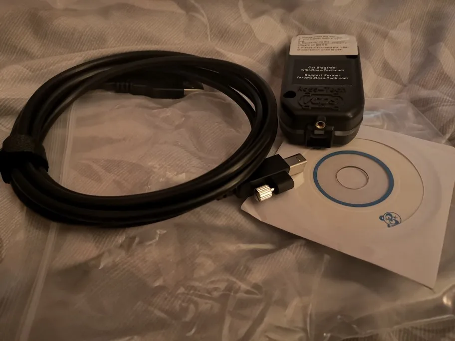 Cable vagcom vcds Ross-tech Obd Neuf CD Logiciel Français 2023 Vin  Illimité. Vag com - Équipement auto