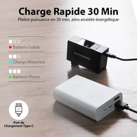 BSCOBBER pompe à Air Portable A3S vélo jauge numérique affichage Schrader Presta pneus électrique gonfleur de pneus 120PSI Mini pompe 3
