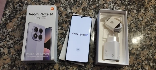 Versión Global Xiaomi Redmi Note 14 Pro 5G Smartphone MediaTek Dimensity 7300-Ultra 200MP AI cámara NFC 6,67 "pantalla AMOLED IP68 photo review