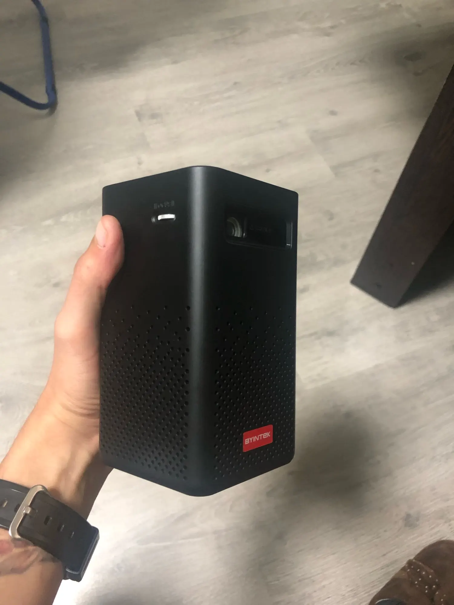 Portable Home Theater Mini 3D Projector 4K Display photo review