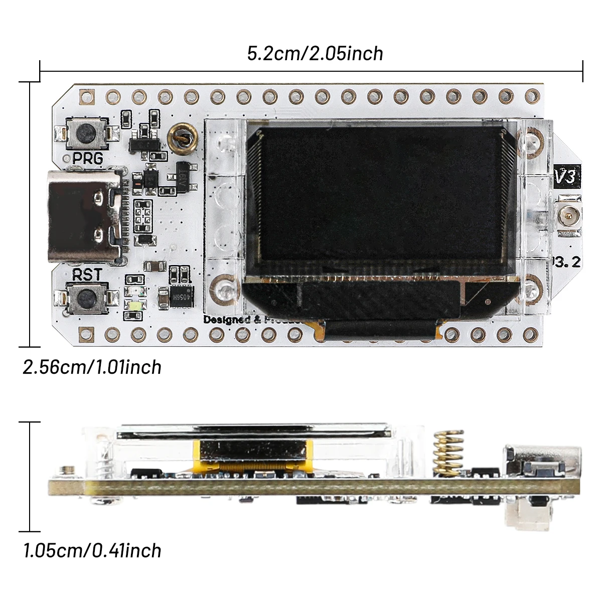 Heltel ESP32 LoRa V3 Development Board With OLED Display LoRa Antenna SX1262 LoR