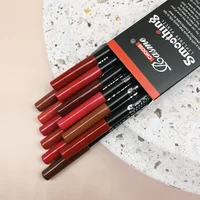 12 Color Nude Matte Lipstick Pencil Long-lasting Waterproof Lip Pencil High Pigmented Lip Liner Lip Makeup Tool 2