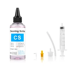 100ml Premium Printer Cleaning Solution for Inkjet Printhead Maintenance (100ml)
