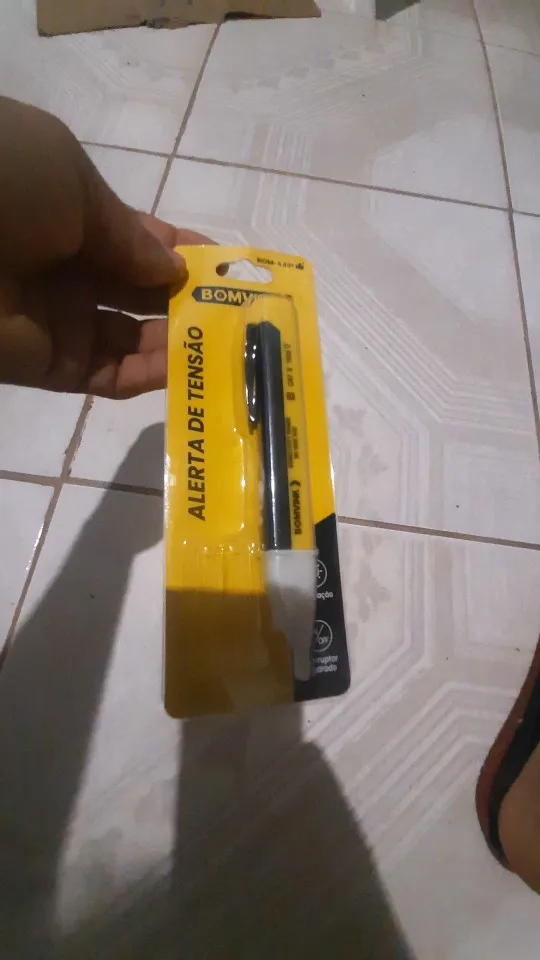 Caneta Chave Teste Eletricista Detector De Tensão 90-1000v com Alerta sonoro - Neverdie Store photo review