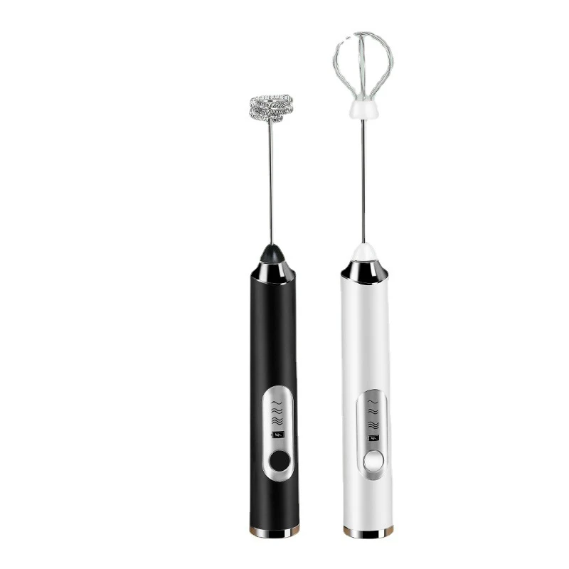 1pc Handheld Automatic Whisk, Nordic PC Electric Drink Mixer For