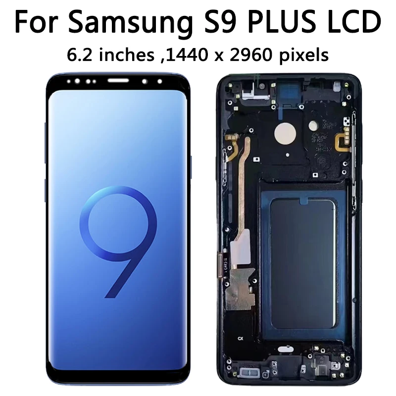 TFT ǰ S9 + LCD ÷ ġ ũ Ÿ,  ü , Ｚ S9 ÷ G965 G965F G965U