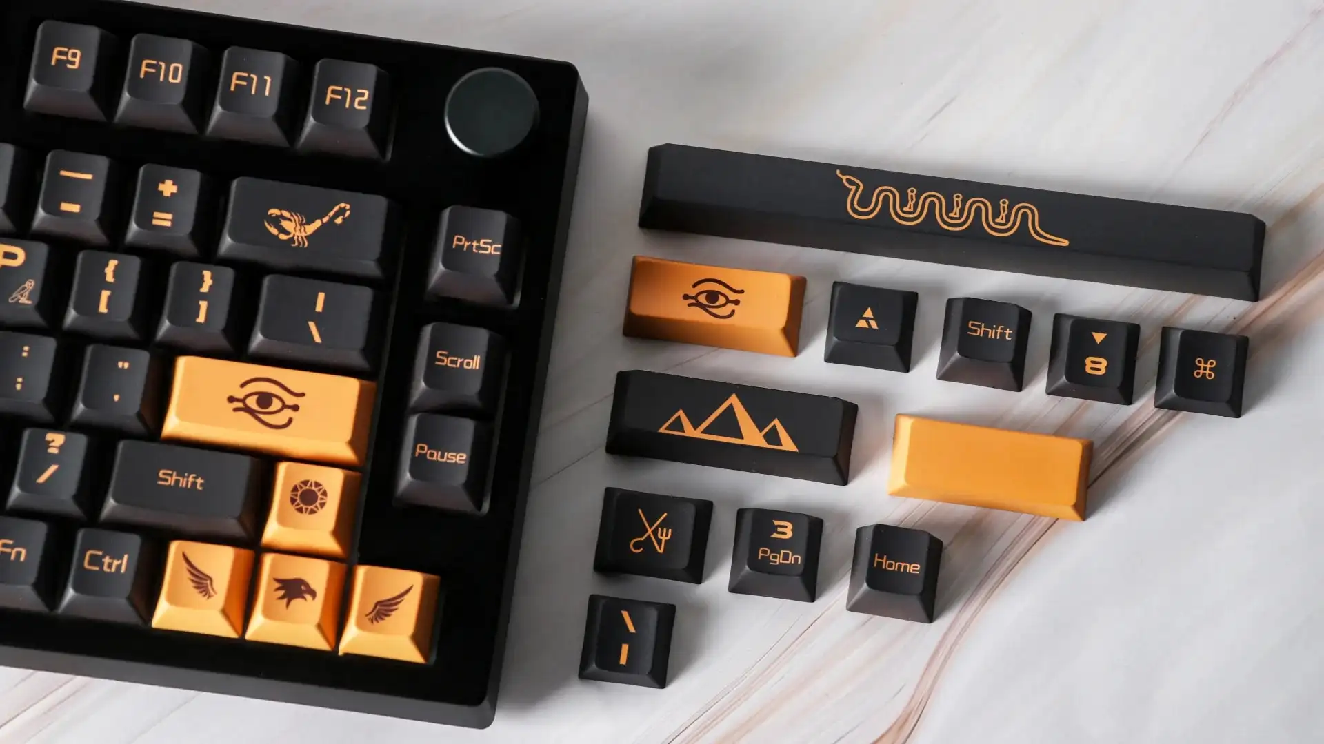 Dye Sublimation, PBT Keycaps para ANSI e ISO-UK Layouts