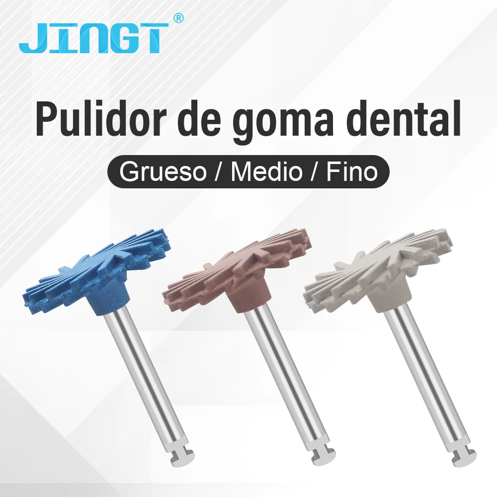 WELLCK Pulidor De Goma Dental, Sistema De Diamante De Pulido De Resina Compuesta Kit De Rueda