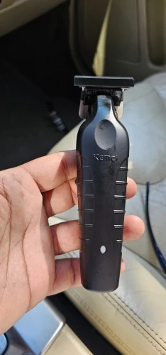 Kemei 2299 barbeiro aparador de cabelo sem fio 0mm zero lacunas escultura clipper detalhe profissional máquina corte acabamento elétrico photo review