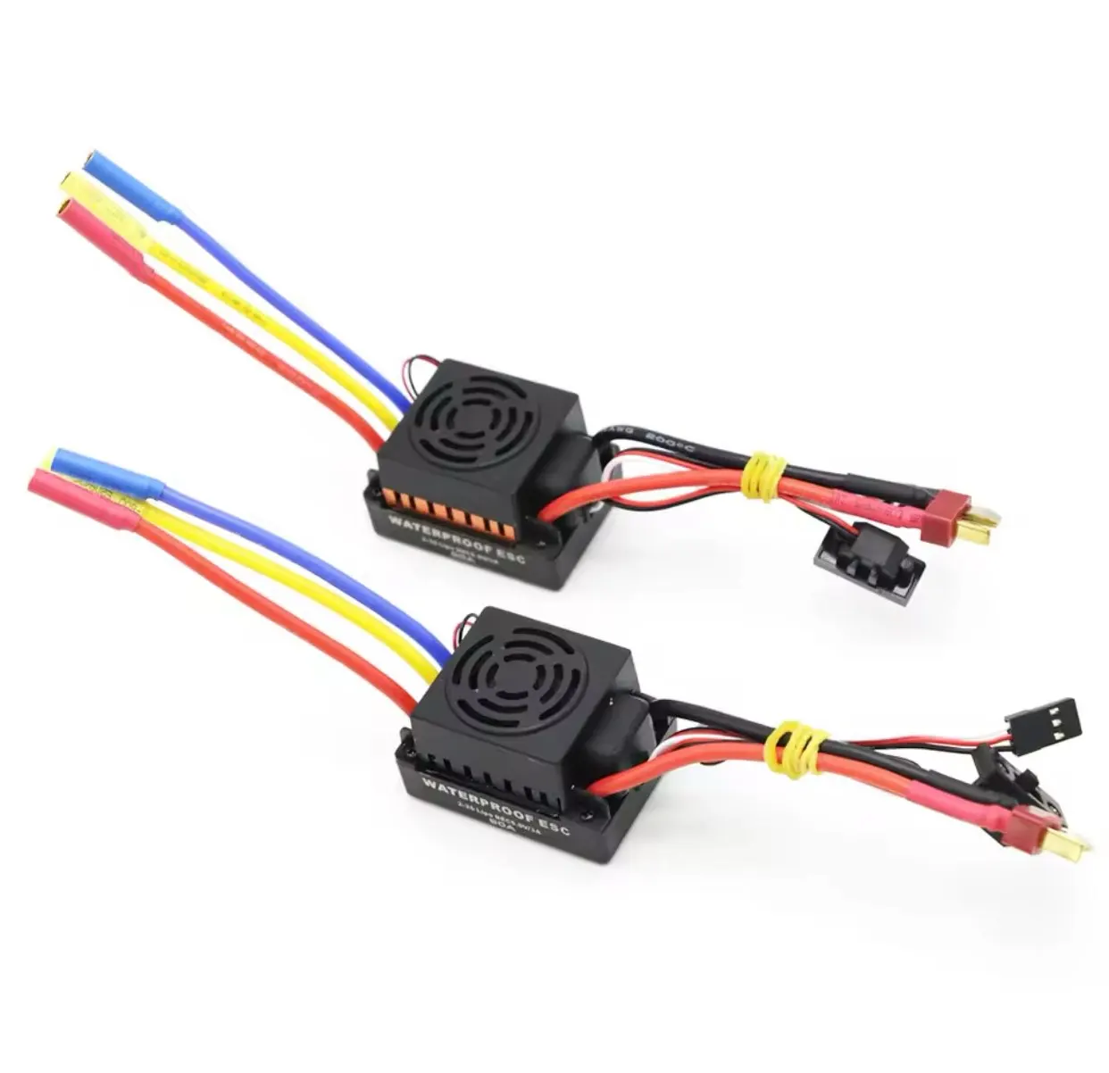 Waterproof 60A RC Brushless ESC BEC Car Parts Electric Speed Controller with 5.8V 3A BEC for 1/10 RC Car Truck photo review