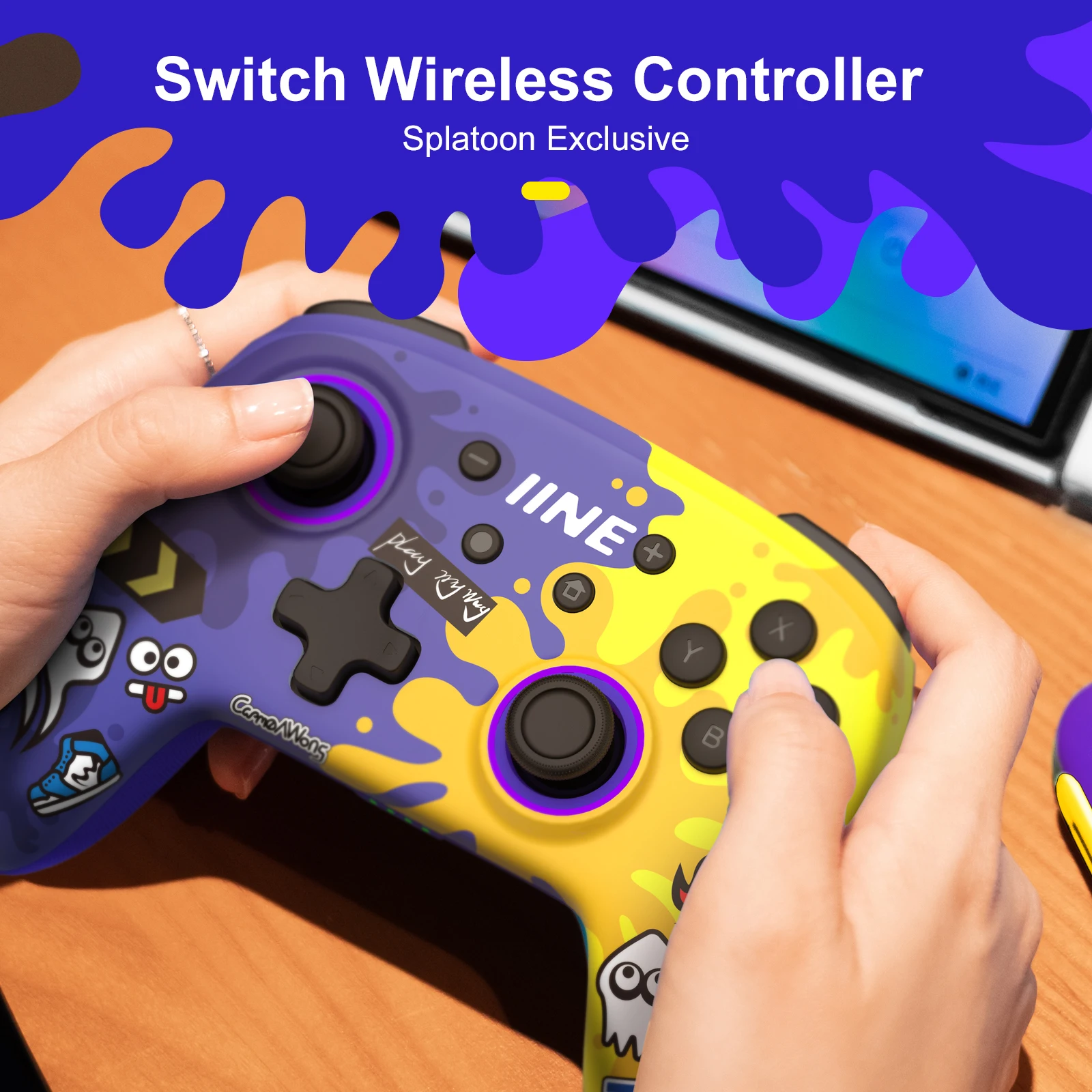 IINE  Ʈѷ ũ  NFC Amiibo ȣȯ ٵ ġ, ġ Ʈ, ġ OLED