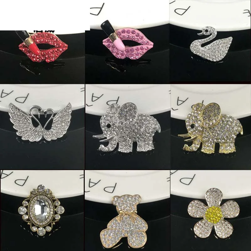 Luxury Diamondl Croc Charms Accessories Woman Original Shoes Clogs Pendant Designer Ornaments