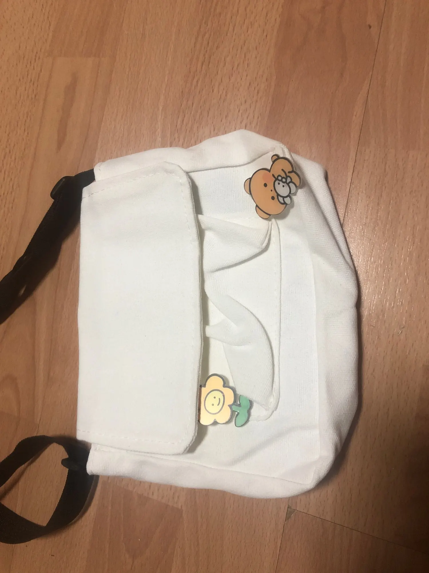 Маленькая холщовая сумка через плечо Cute Harajuku