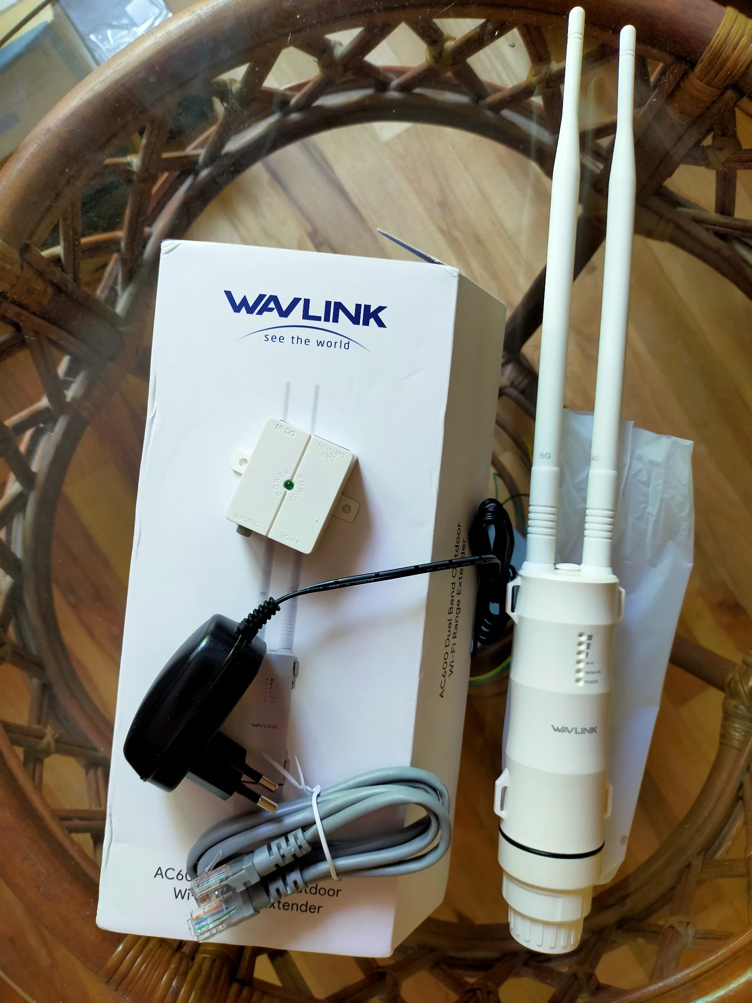 Wavlink AC600 Високомощен Водоустойчив 3в1 Репитър за Външна Употреба с Dual Band и 12dBi Антена EU Plug photo review