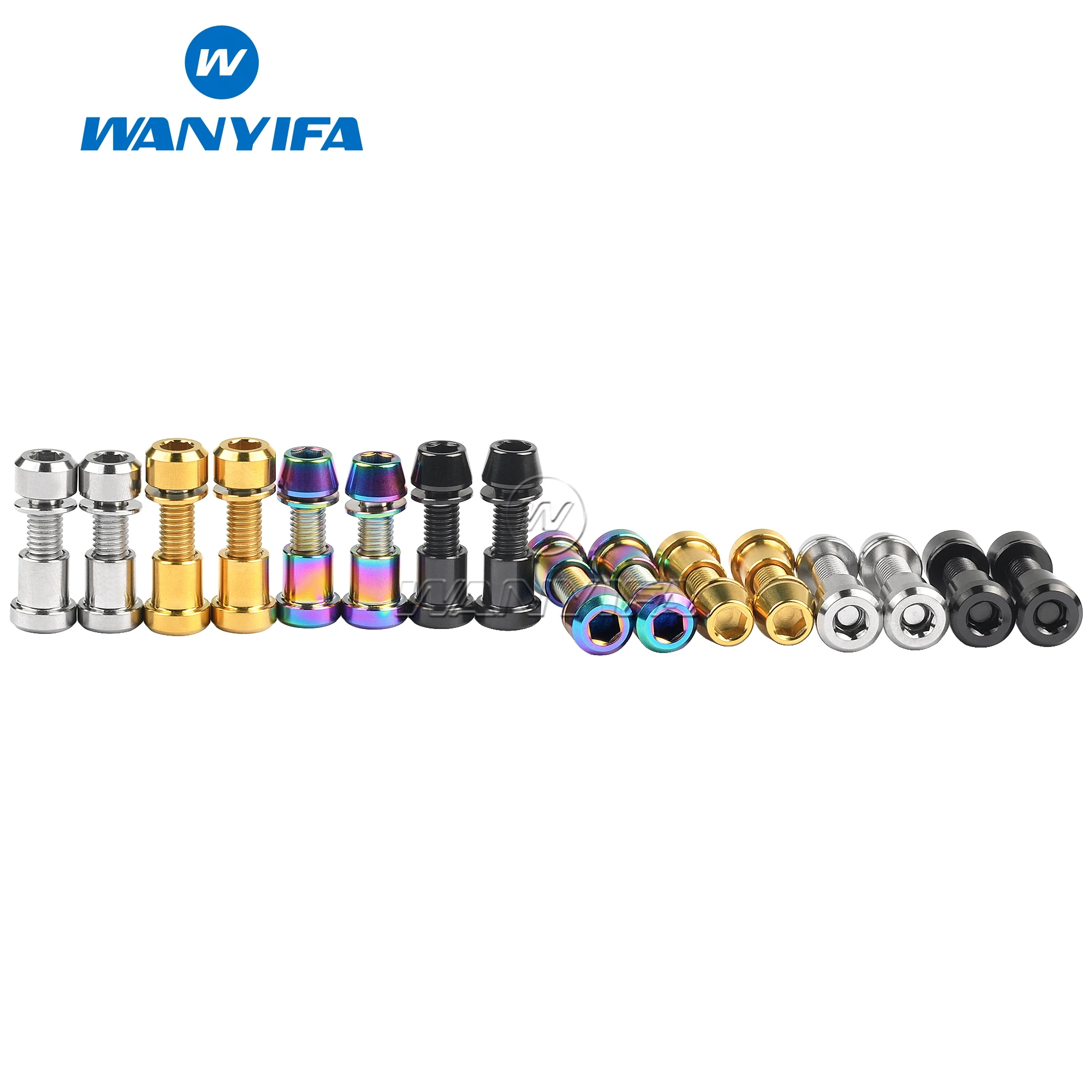 wanyifa titanium bolt cabeca chave allen com parafusos 01