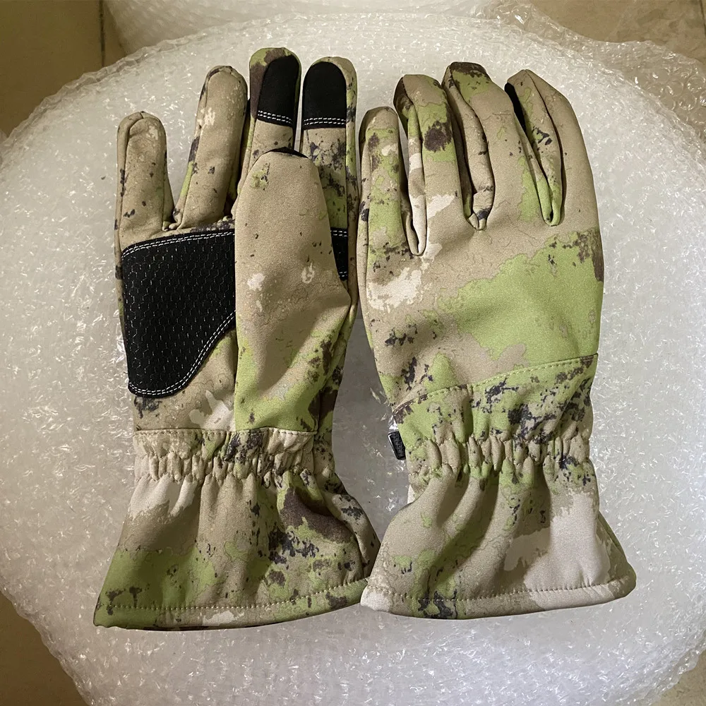 Winter Hunting Gloves For Men Outdoor Warm Touchscreen Gloves For Cycling Hunting Climbing Winter Tactical Camouflage