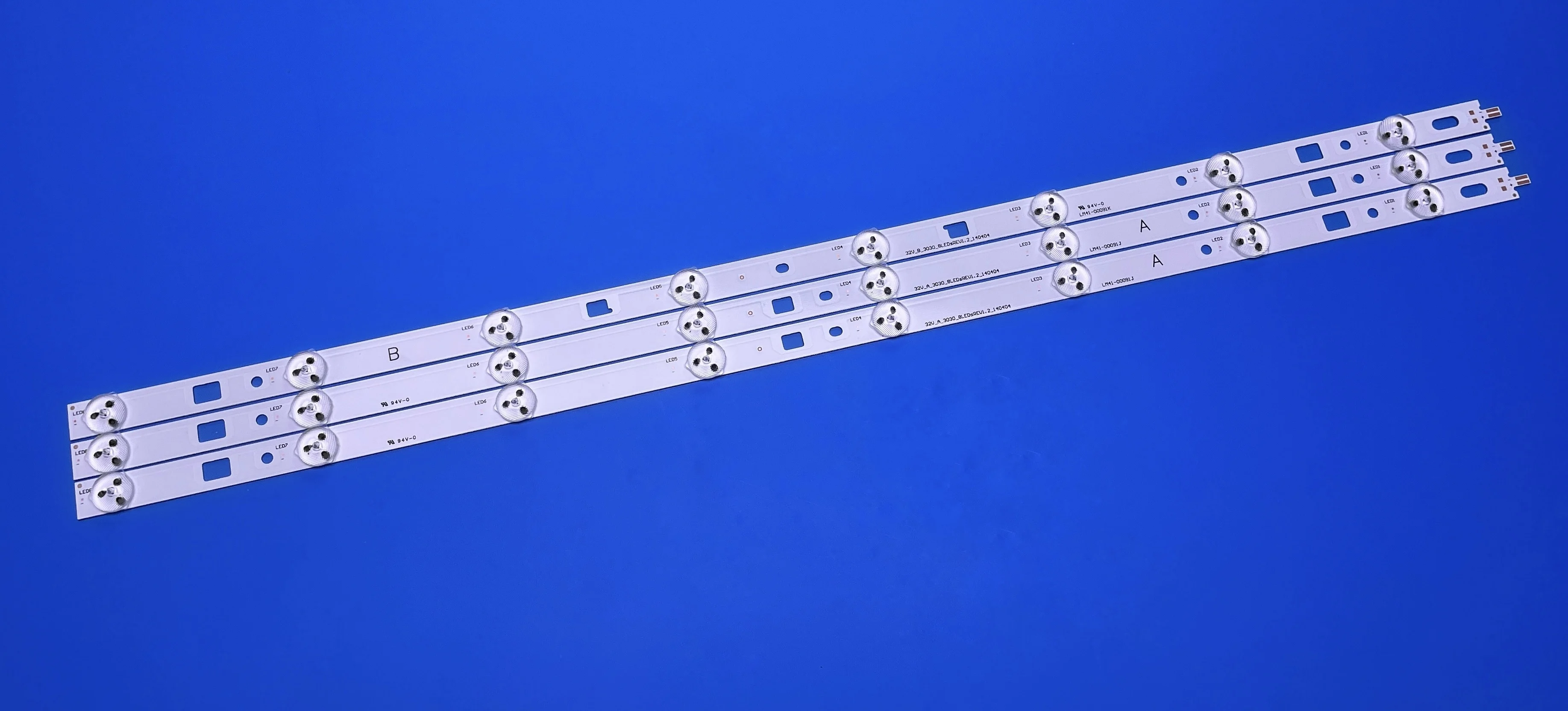 TV подсветка DIRECT FIJI 32V A B 3228 for SAMSUNG_2014_SONY_DIRECT_FIJI_32V_B_3228_8LEDs_REV1.2_140404 LM41-00091J  | Электротовары -1005003708019483