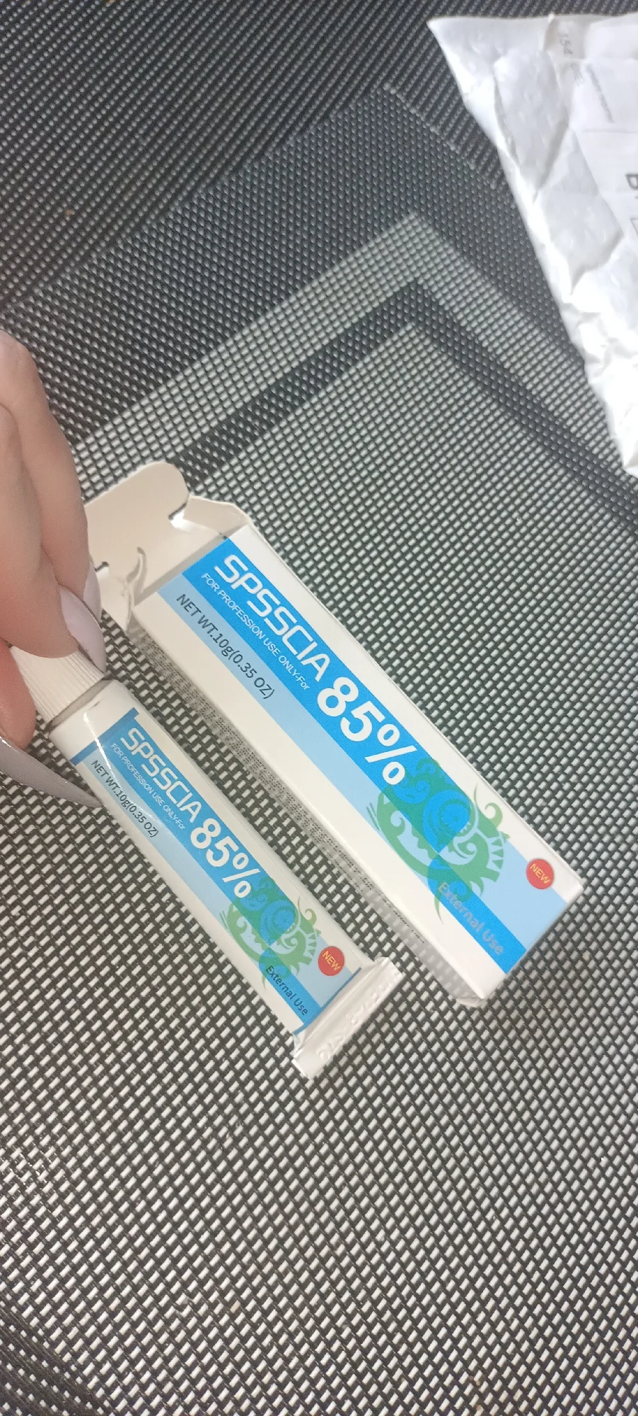 85% SPSSCIA Numbing Cream for Microblading Cosmetic tattooing Permanent Makeup photo review