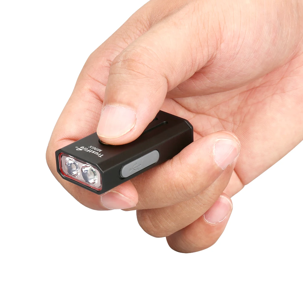 Rechargeable Edc Uv Flashlight Trustfire Minix 320 Lumens Uv/red Usb