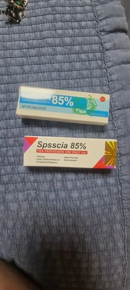85% SPSSCIA Numbing Cream for Microblading Cosmetic tattooing Permanent Makeup photo review