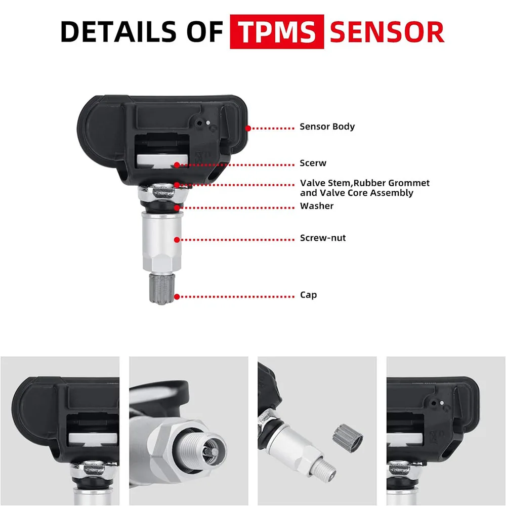 TPMS Ÿ̾ з  , ޸  A B C E Ŭ W176 W246 C253 , A0009050030, 0009057200 0009050030, 433MHz, 1/4 