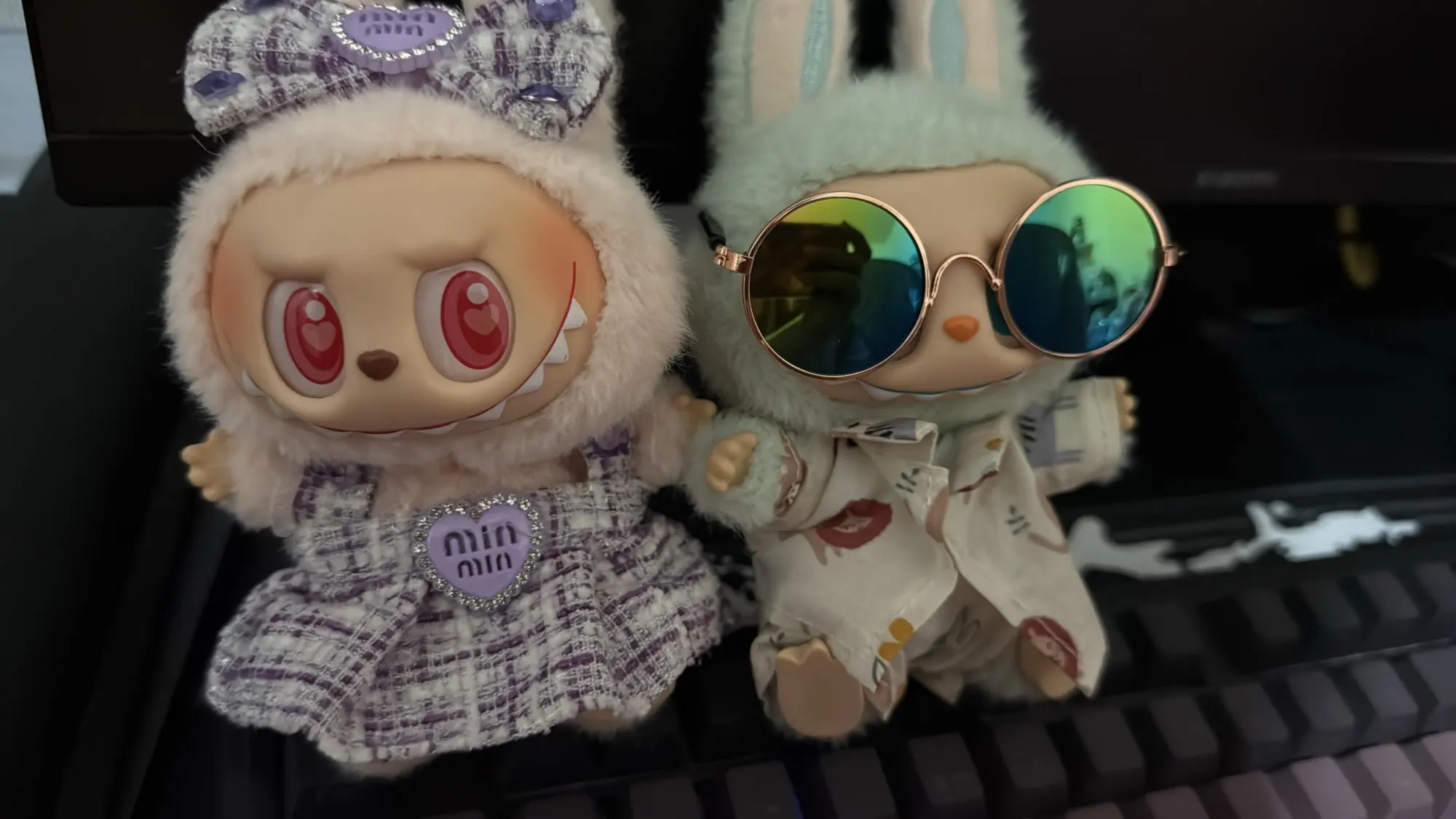 Labubu Doll Clothes - 15/17CM Kpop EXO Idol Suit & Accessories for Plush Dolls photo review