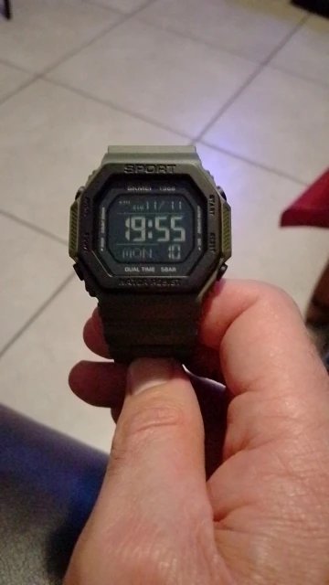 SKMEI 1988 Digital Sport Watch for Men - LED, Waterproof photo review