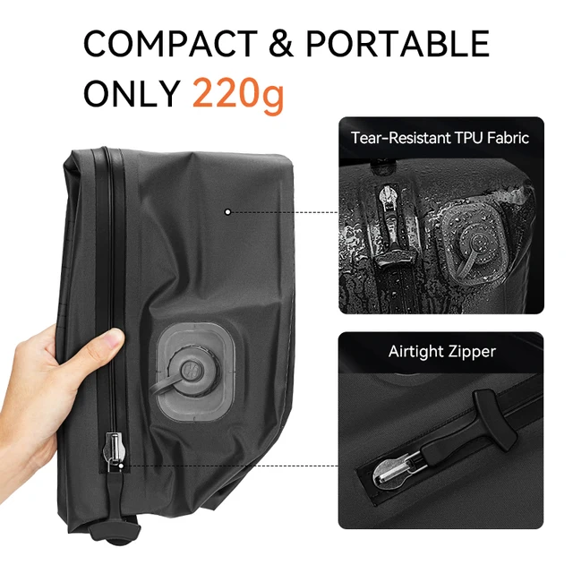 ReeYee Automatic Vacuum Storage Bags Jackets & Waterproof for Clothes 3