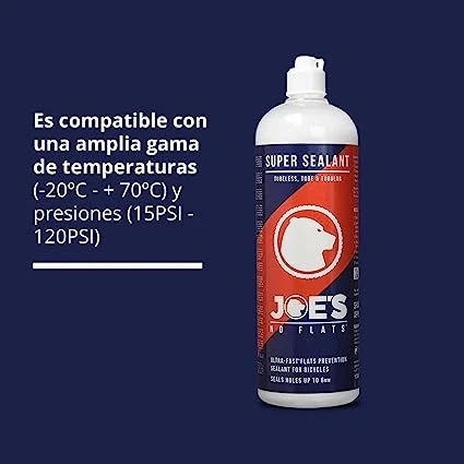 Joe's-Mastic liquide anti-crevaison et kit, pour chaîne VTT 1 litre sans  chambre à air - AliExpress