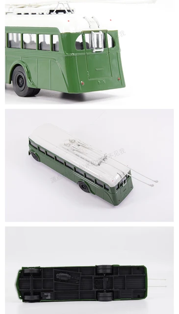 1:43 união soviética lenda ônibus Ikarus-260.06 modelo fundido