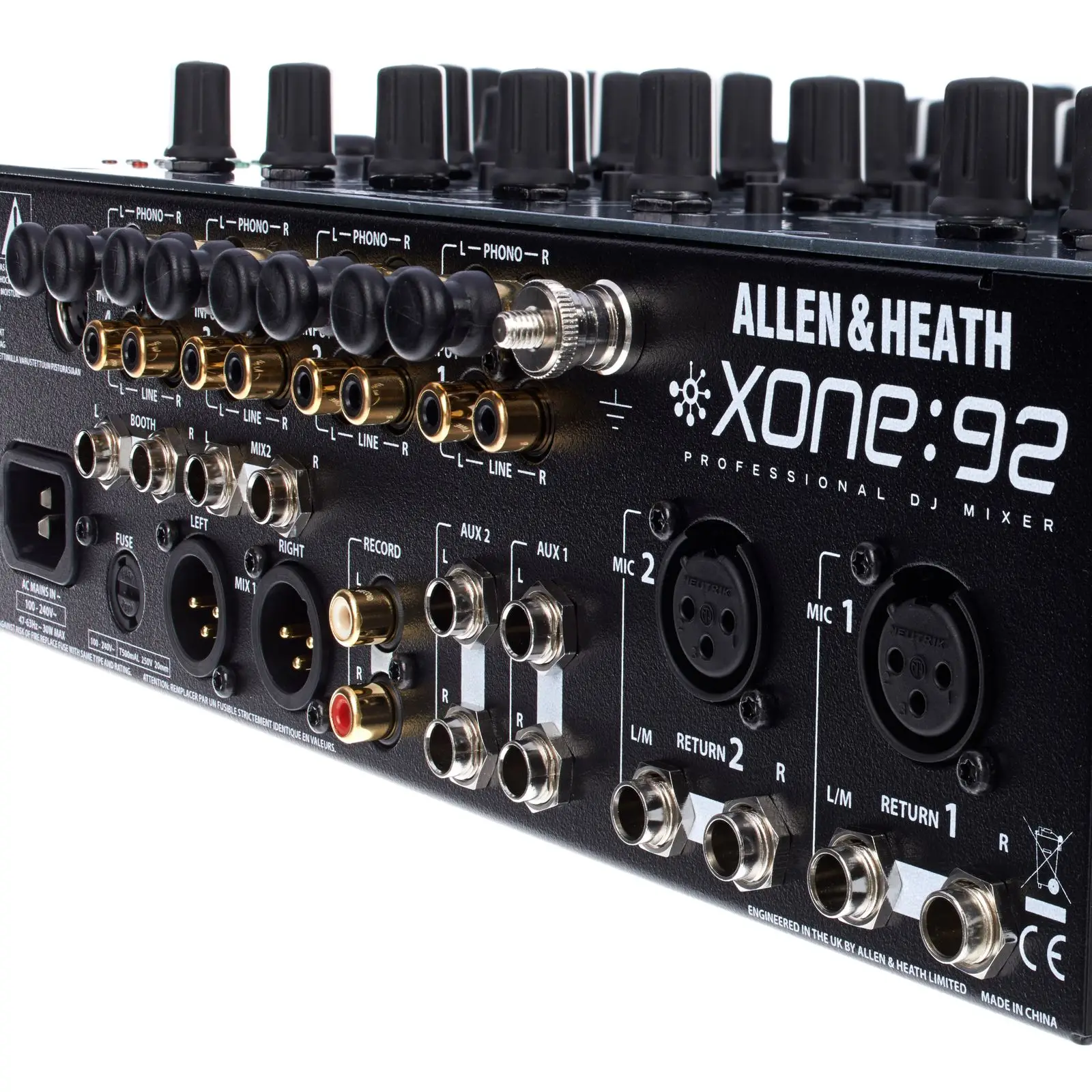 

Быстрая доставка, XONE-92-SLIDER 92, 4-канальный DJ-Миксер с VCA Faders.