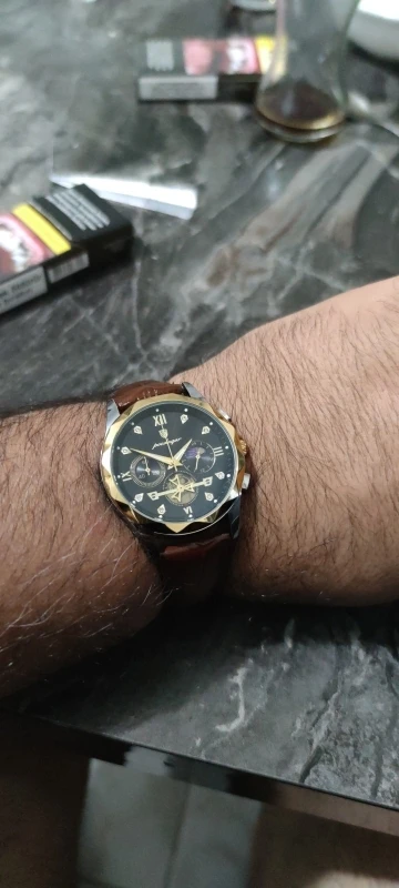 POEDAGAR Luxury Watch for Men photo review
