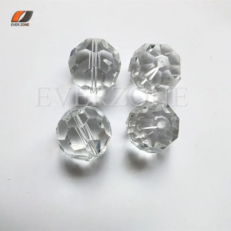 FYC-14 Fiber Optic Crystal End Fittings Diameter 14mm 16mm 20mm Fiber Optic Chandelier Crystals